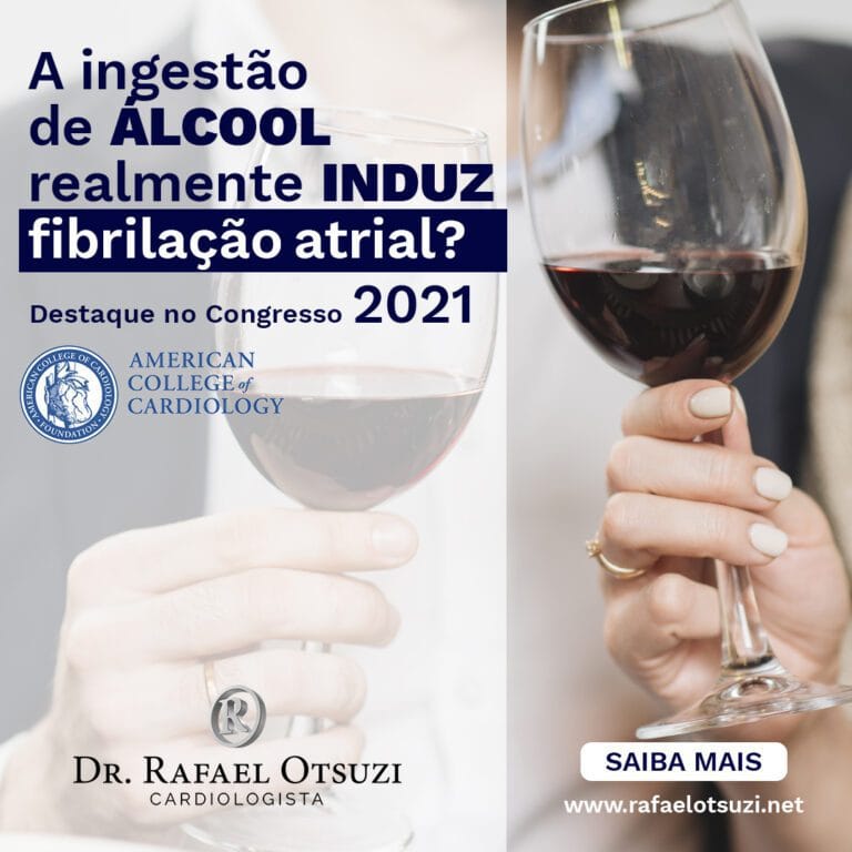 A ingestão de álcool realmente induz fibrilação atrial?