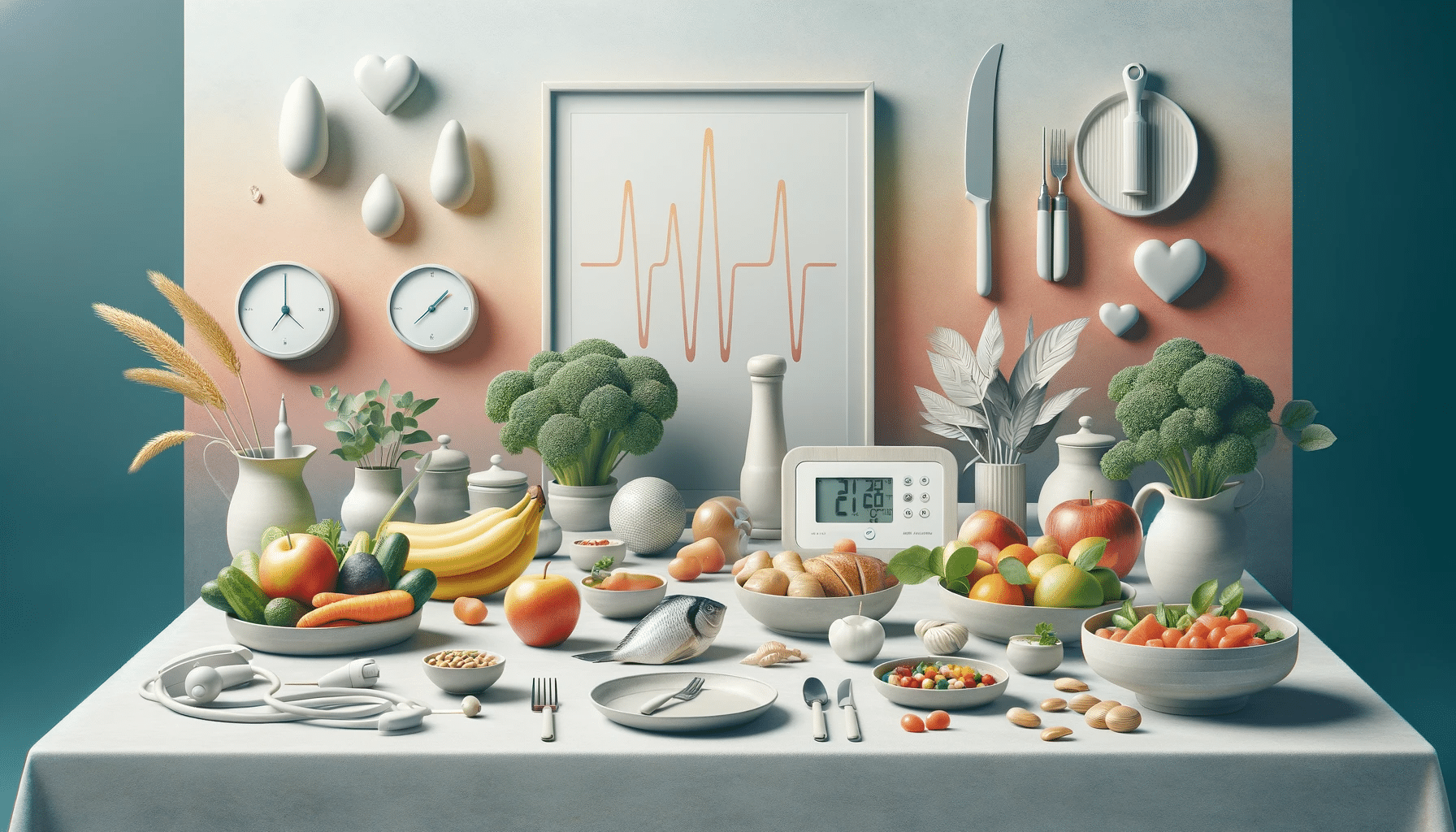 "Promovendo saúde e equilíbrio: A Dieta DASH e sua jornada para reduzir a pressão arterial."