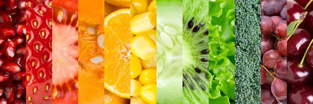 variedades de frutas para o café da manhã saudável