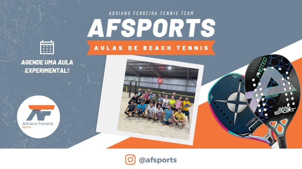 Descubra o seu potencial no beach tennis com as incríveis aulas da AF Sports.