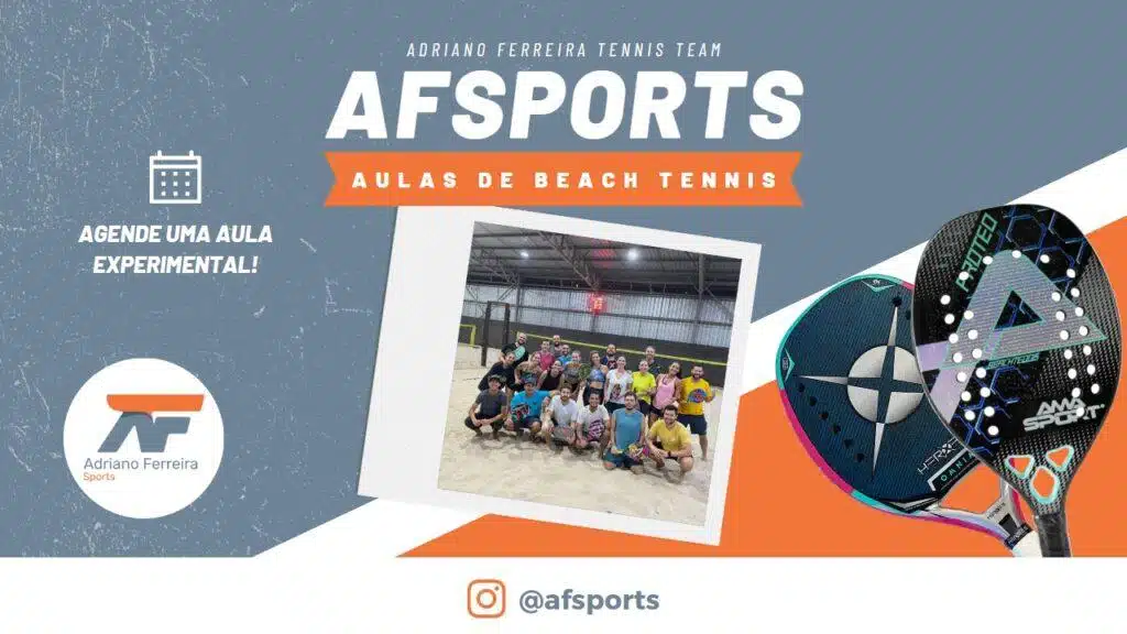 Aulas beach tennis AFSports post blog 1