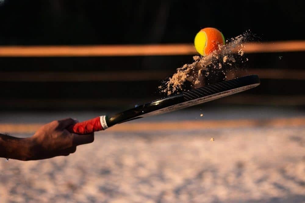 raquete de beach tennis