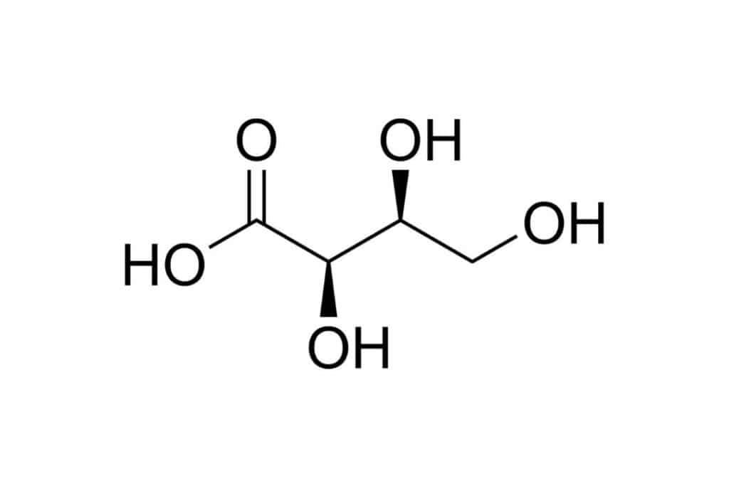 molécula do ácido treonico - Magnésio Treonato