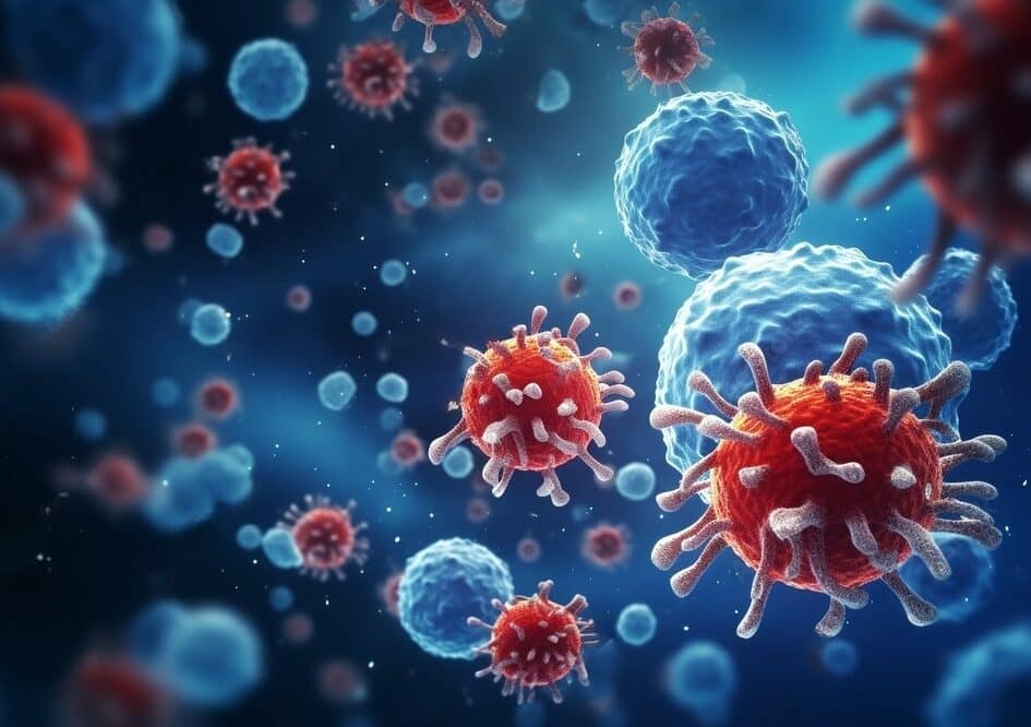 detalhe molecular do vírus nipah