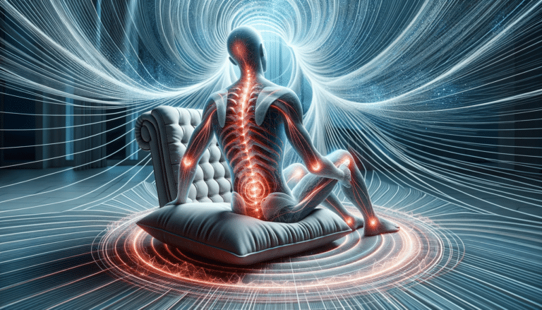 Fibromialgia: Causas, Sintomas e Tratamento 2 pessoa com sinais no corpo simbolizando dor e fibromialgia