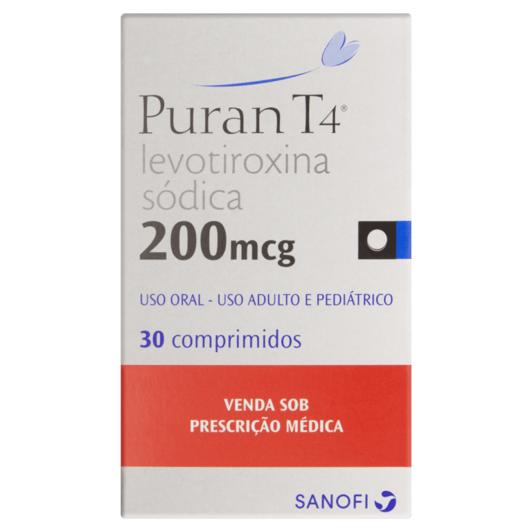 Puran T4: ALERTA Sobre Riscos Cardiovasculares Potencialmente Fatais 2 caixa de medicamento puran t4