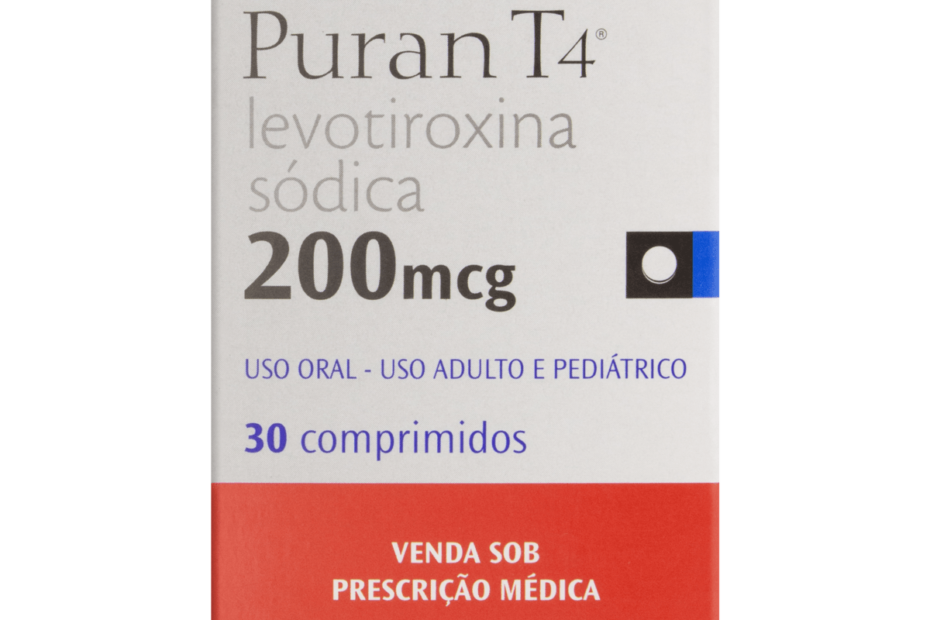 caixa de medicamento puran t4