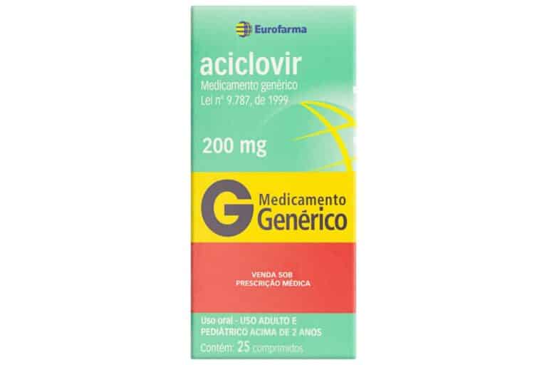 Aciclovir: Bula e o que você precisa saber antes de tomar 5 caixa do medicamento aciclovir