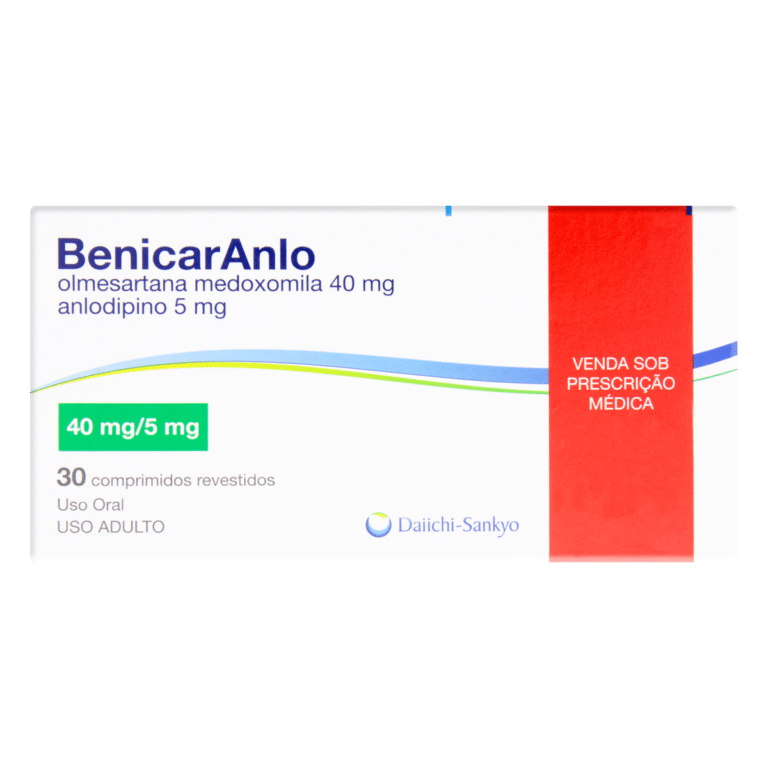 Benicar Anlo: para que serve, como funciona e efeitos colaterais 34 embalagem do medicamento benicar anlo