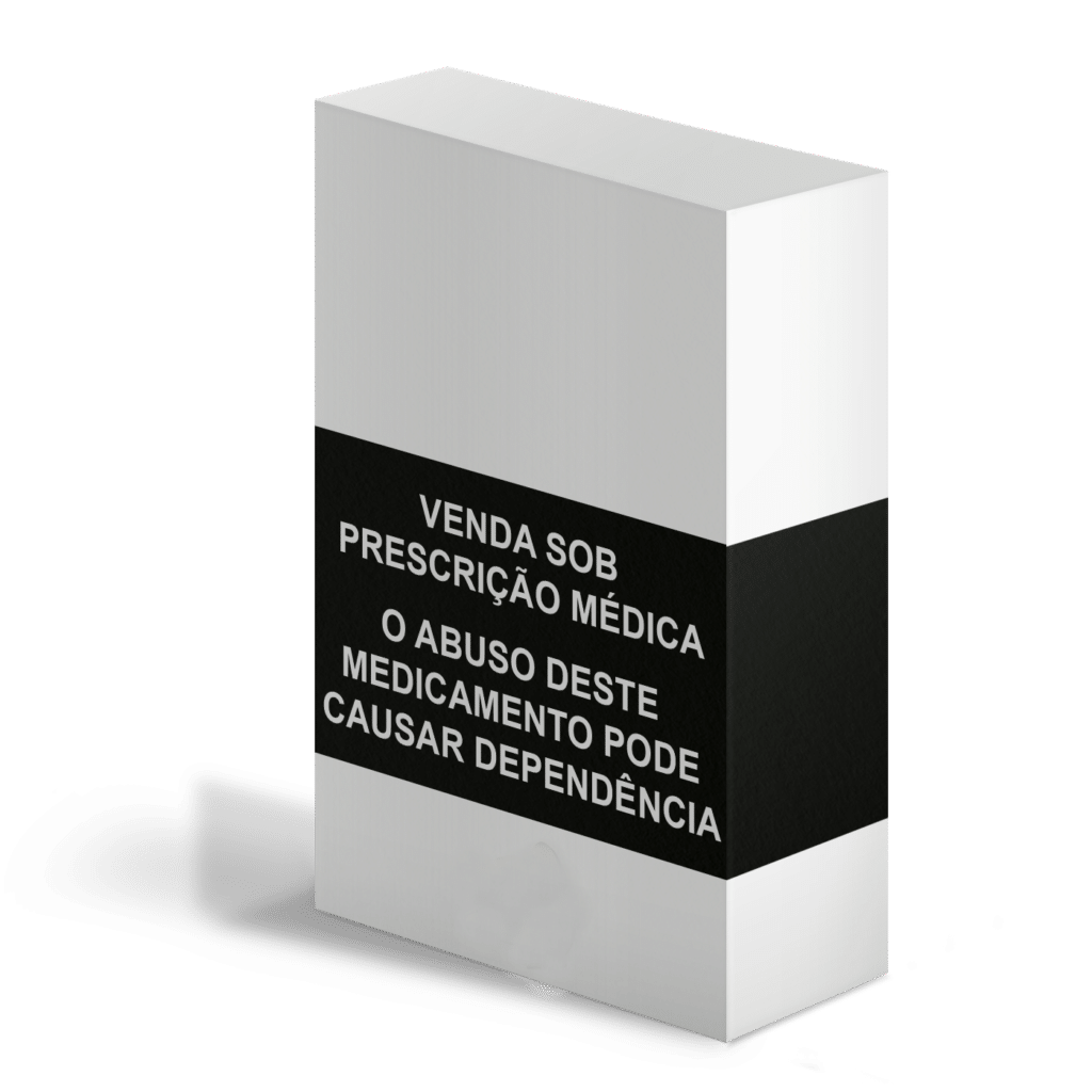 caixa do medicamento Benzodiazepínicos com recomendação de uso