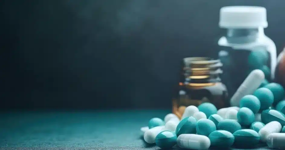 estilo azul esverdeado 6 medicamentos