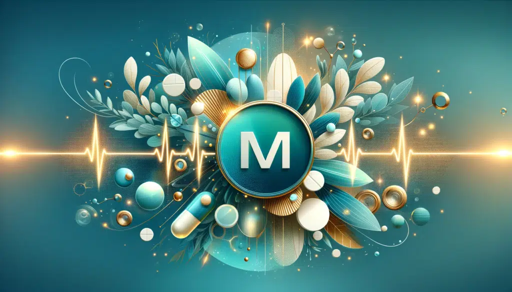 DALL·E 2024 01 26 21.55.27 Create a professional and visually appealing banner image focused on the theme of magnesium and health. The image should feature a background in shade